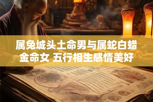 属兔城头土命男与属蛇白蜡金命女 五行相生感情美好甜蜜
