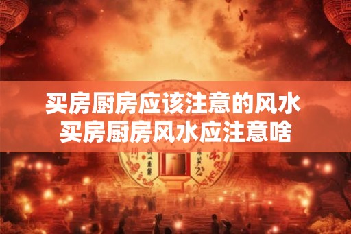 买房厨房应该注意的风水 买房厨房风水应注意啥 买房厨房应该注意的风水 买房厨房风水应注意啥