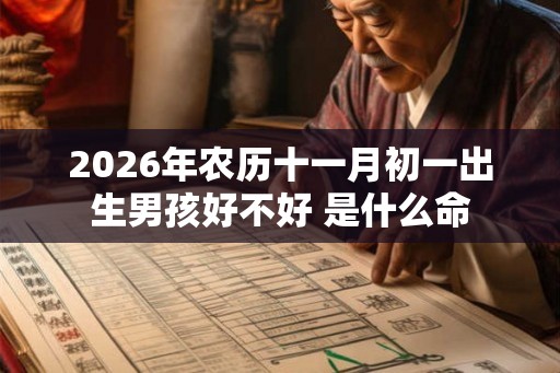 2026年农历十一月初一出生男孩好不好 是什么命