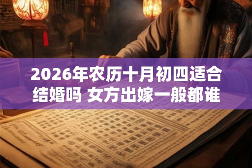 2026年农历十月初四适合结婚吗 女方出嫁一般都谁送嫁