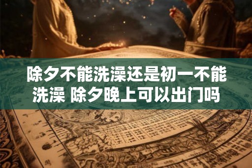 除夕不能洗澡还是初一不能洗澡 除夕晚上可以出门吗