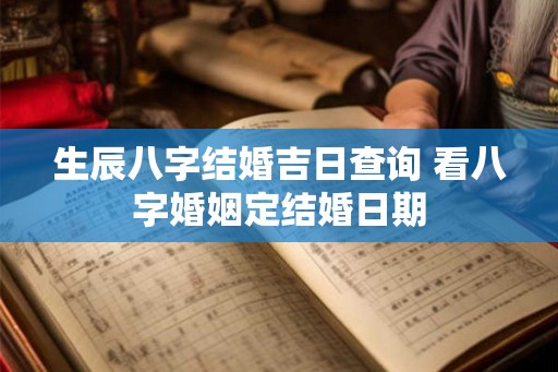 生辰八字结婚吉日查询 看八字婚姻定结婚日期 生辰八字结婚吉日查询 看八字婚姻定结婚日期