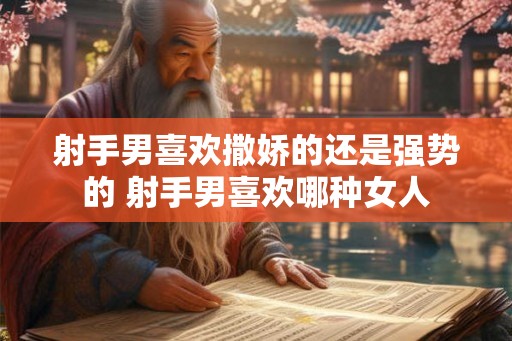 射手男喜欢撒娇的还是强势的 射手男喜欢哪种女人 射手男喜欢撒娇的还是强势的 射手男喜欢哪种女人