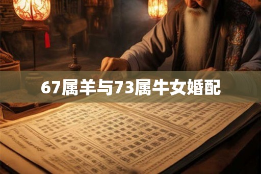 67属羊与73属牛女婚配