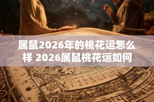 属鼠2026年的桃花运怎么样 2026属鼠桃花运如何