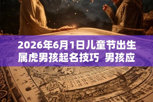 2026年6月1日儿童节出生属虎男孩起名技巧  男孩应该取什么名字