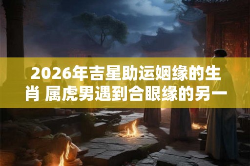 2026年吉星助运姻缘的生肖 属虎男遇到合眼缘的另一半