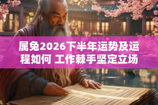 属兔2026下半年运势及运程如何 工作棘手坚定立场