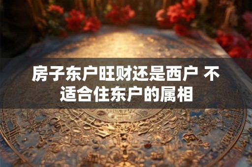 房子东户旺财还是西户 不适合住东户的属相