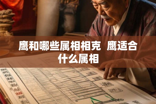 鹰和哪些属相相克  鹰适合什么属相
