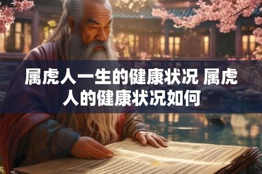 属虎人一生的健康状况 属虎人的健康状况如何