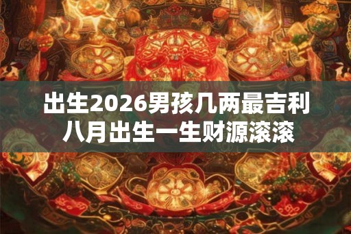 出生2026男孩几两最吉利 八月出生一生财源滚滚