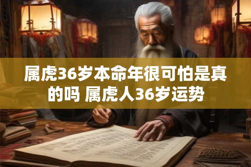 属虎36岁本命年很可怕是真的吗 属虎人36岁运势