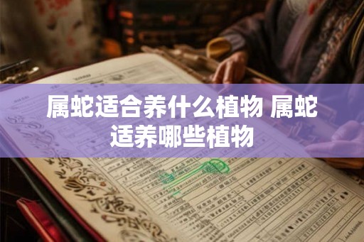 属蛇适合养什么植物 属蛇适养哪些植物 属蛇适合养什么植物 属蛇适养哪些植物