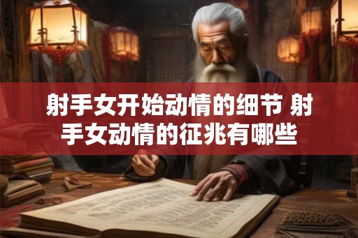 射手女开始动情的细节 射手女动情的征兆有哪些
