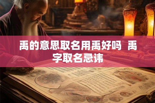 禹的意思取名用禹好吗 禹字取名忌讳 禹的意思取名用禹好吗 禹字取名忌讳