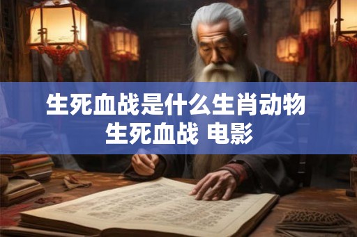 生死血战是什么生肖动物 生死血战 电影