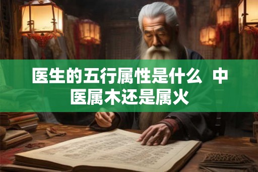 医生的五行属性是什么 中医属木还是属火 医生的五行属性是什么 中医属木还是属火