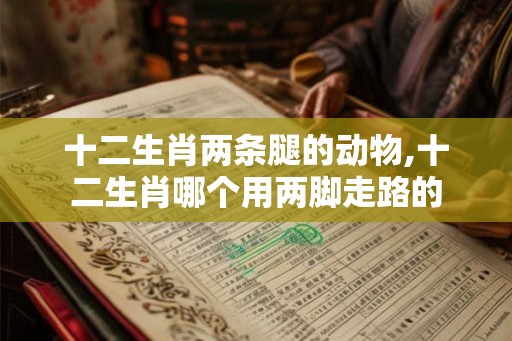 十二生肖两条腿的动物,十二生肖哪个用两脚走路的 十二生肖两条腿的动物,十二生肖哪个用两脚走路的