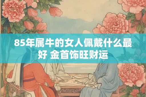 85年属牛的女人佩戴什么最好 金首饰旺财运 85年属牛的女人佩戴什么最好 金首饰旺财运