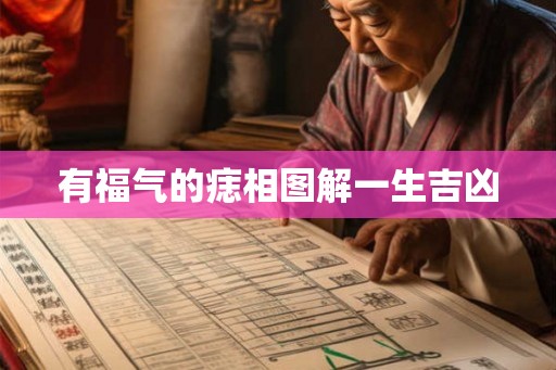 有福气的痣相图解一生吉凶
