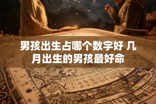 男孩出生占哪个数字好 几月出生的男孩最好命