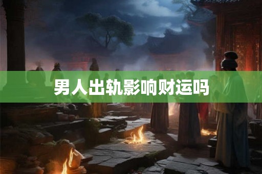 男人出轨影响财运吗 男人出轨影响财运吗