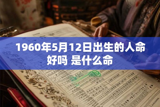 1960年5月12日出生的人命好吗 是什么命