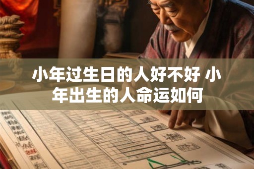小年过生日的人好不好 小年出生的人命运如何