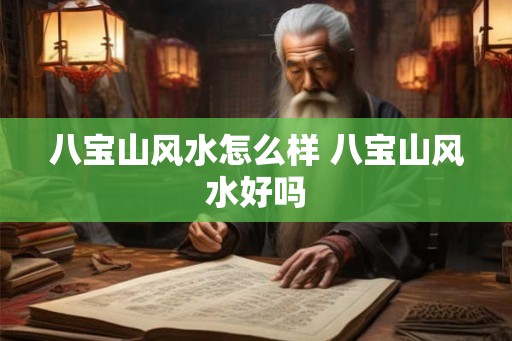 八宝山风水怎么样 八宝山风水好吗