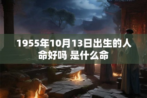 1955年10月13日出生的人命好吗 是什么命