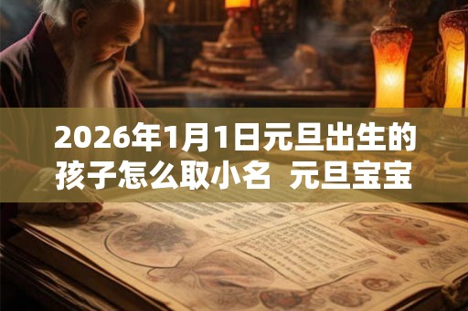 2026年1月1日元旦出生的孩子怎么取小名  元旦宝宝的乳名推荐