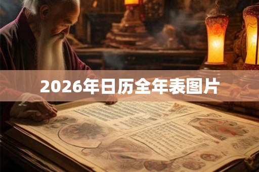 2026年日历全年表图片