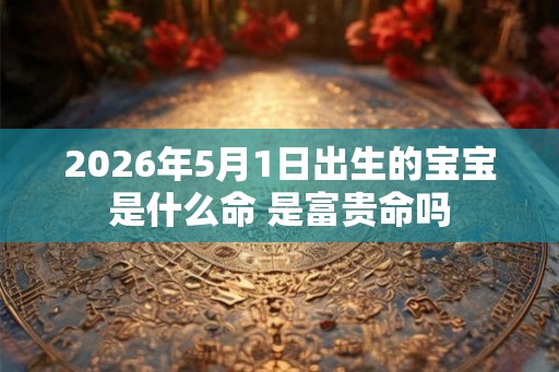 2026年5月1日出生的宝宝是什么命 是富贵命吗 2026年5月1日出生的宝宝是什么命 是富贵命吗