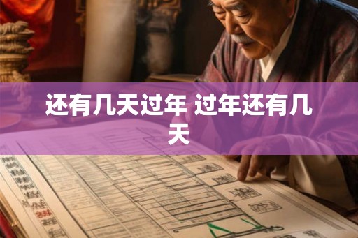 还有几天过年 过年还有几天 还有几天过年 过年还有几天
