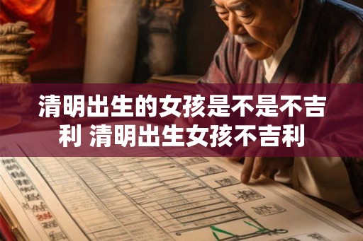 清明出生的女孩是不是不吉利 清明出生女孩不吉利