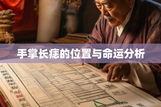 手掌长痣的位置与命运分析 手掌长痣的位置与命运分析