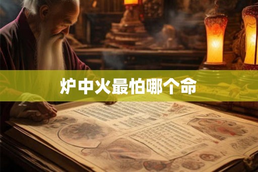 炉中火最怕哪个命