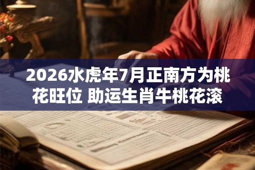2026水虎年7月正南方为桃花旺位 助运生肖牛桃花滚滚 2026水虎年7月正南方为桃花旺位 助运生肖牛桃花滚滚