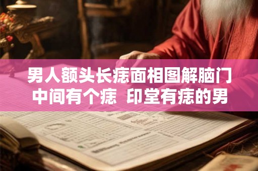 男人额头长痣面相图解脑门中间有个痣  印堂有痣的男人面相