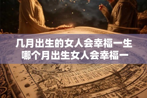 几月出生的女人会幸福一生 哪个月出生女人会幸福一生