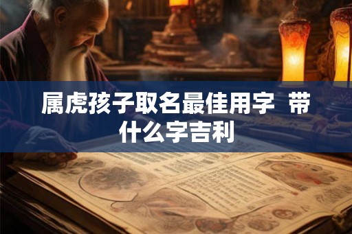 属虎孩子取名最佳用字 带什么字吉利 属虎孩子取名最佳用字 带什么字吉利
