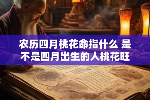 农历四月桃花命指什么 是不是四月出生的人桃花旺