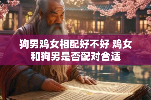 狗男鸡女相配好不好 鸡女和狗男是否配对合适