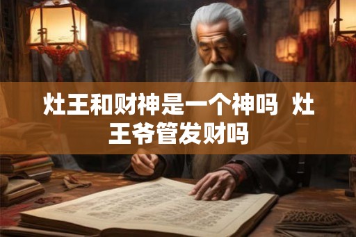 灶王和财神是一个神吗  灶王爷管发财吗