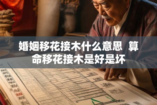 婚姻移花接木什么意思  算命移花接木是好是坏