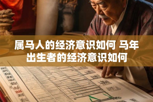 属马人的经济意识如何 马年出生者的经济意识如何 属马人的经济意识如何 马年出生者的经济意识如何
