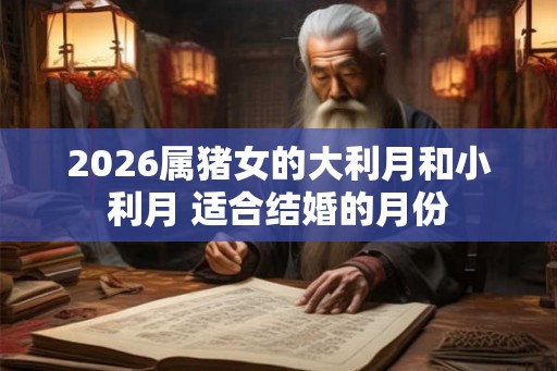 2026属猪女的大利月和小利月 适合结婚的月份
