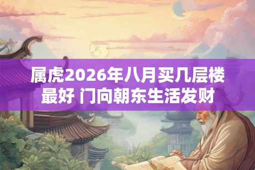 属虎2026年八月买几层楼最好 门向朝东生活发财
