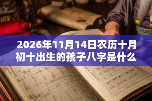 2026年11月14日农历十月初十出生的孩子八字是什么